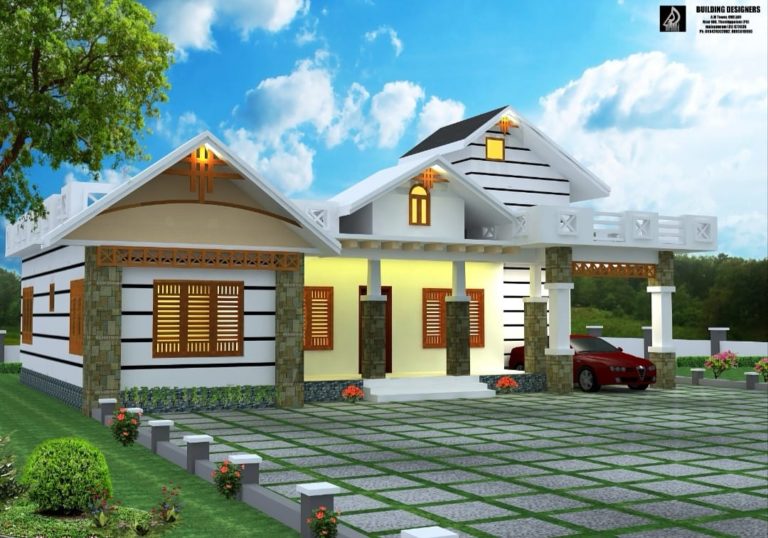 1463 Square Feet 3 Bedroom Single Floor Modern and Beautiful House