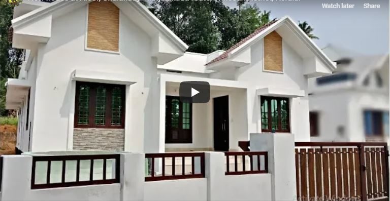 1650 Square Feet 3 Bedroom Single Floor Modern Beautiful House