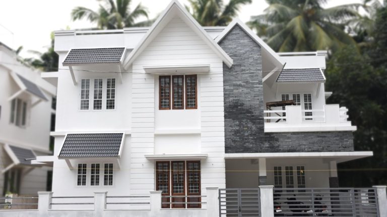 1430 Sq Ft 3 Bedroom Double Floor Modern Home at 3 Cent Land