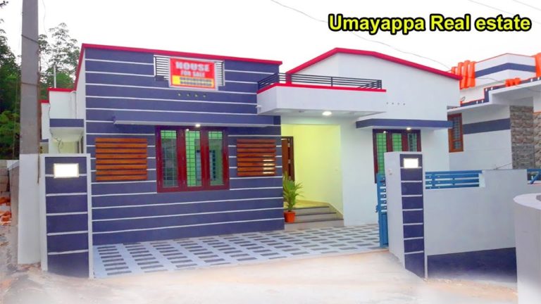 4.1 Cent and 1050 Square Feet 3 Bedroom Simple Contemporary Modern Single Floor House