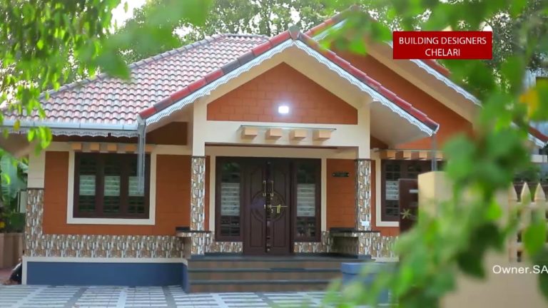 1151 Square Feet 3 Bedroom Low Budget Kerala Style Single Floor Home