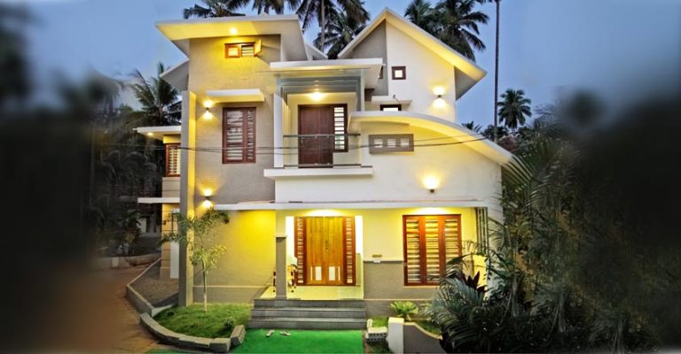 2640 Square Feet 4 Attached Bedroom Fusion Mix Style Wonderful House