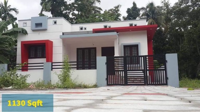 1130 Square Feet 3 Bedroom Single Floor Low Budget Beautiful House and Plan