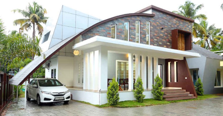 3000 Square Feet 4 Bedroom Modern Contemporary Style Home at 10 Cent Plot
