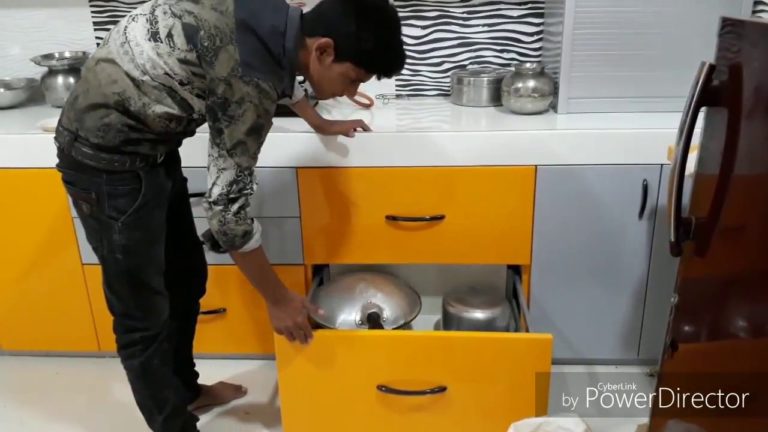PVC Foam Board Affordable Modular Kitchen Video