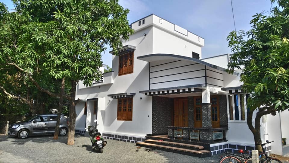 1300 sq ft 2 bedroom single floor modern and beautiful house and plan