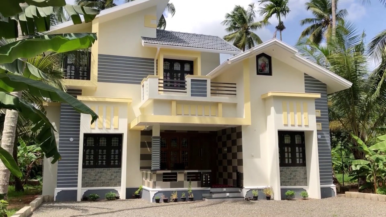 1500 sq ft 3 bedroom new style two floor modern and beautiful house