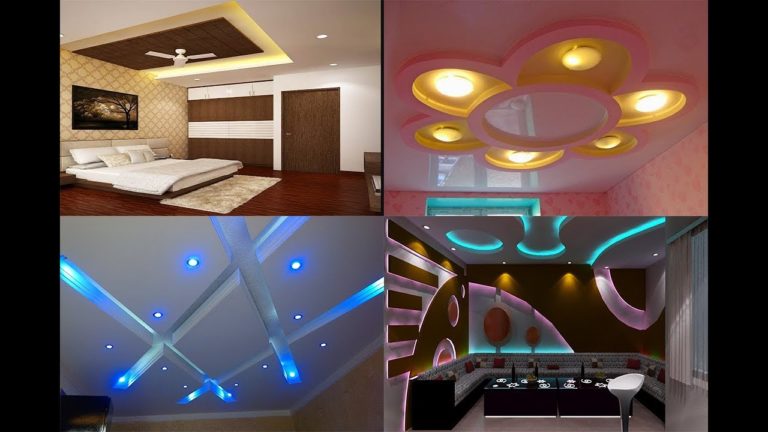 gypsum ceiling new designs for living room and bedroom