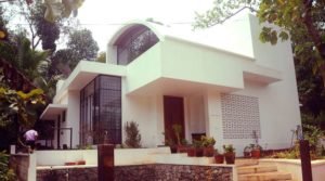 2000 Square Feet 4 Bedroom Modern White Color Two Floor Beautiful House and Plan