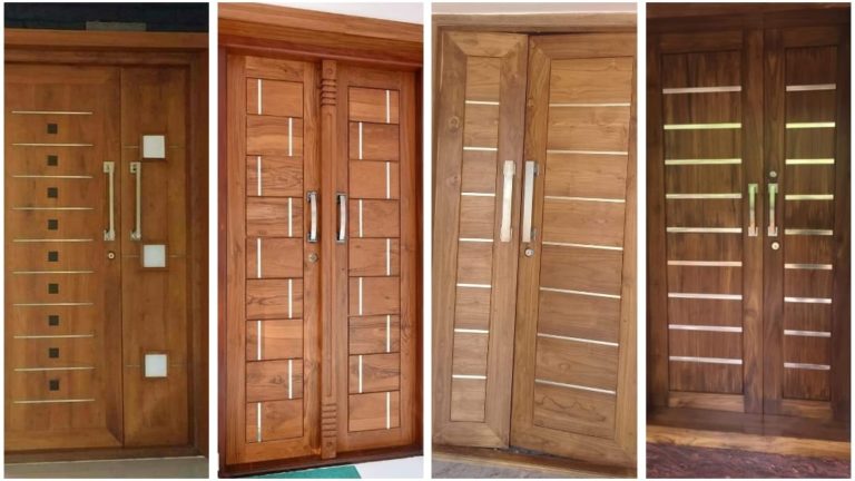 Modern and Beautiful Main Wooden Doors Design Ideas