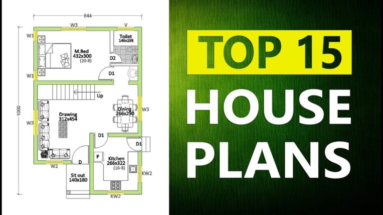 Top 15 Modern and Beautiful House Plans