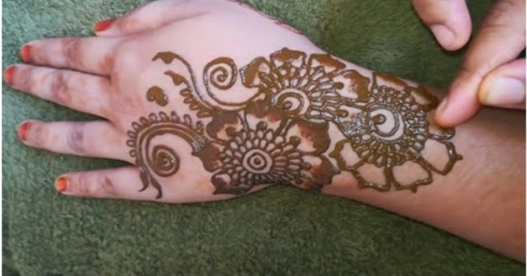 Most Easy Trick For Arabic Shaded Mehndi