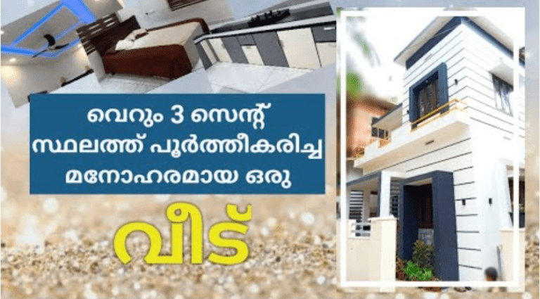Budget home | Kerala home | 3 Cent plot
