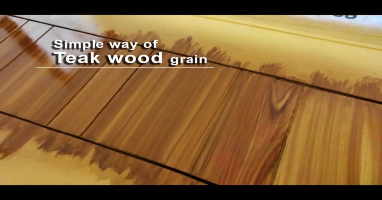 How to Paint Teak Wood