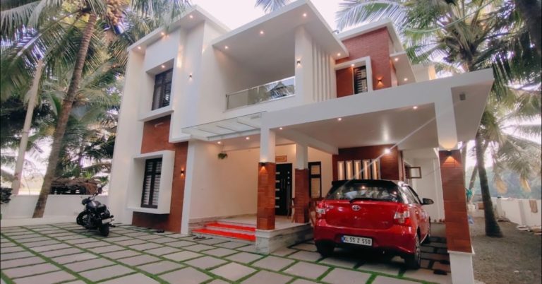 2500 sq.Feet, Modern Style Home Design [40 Lakh]
