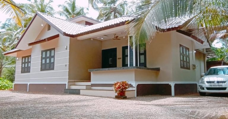 Fabulous single story home built for 15 Lakh
