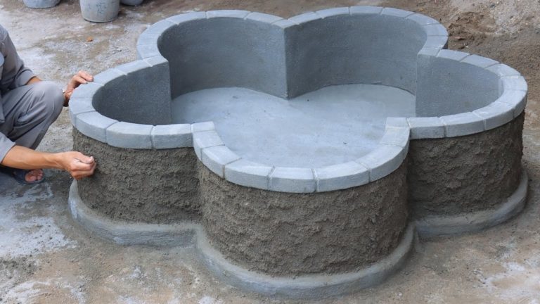 How to Build a Fish Pond with Concrete