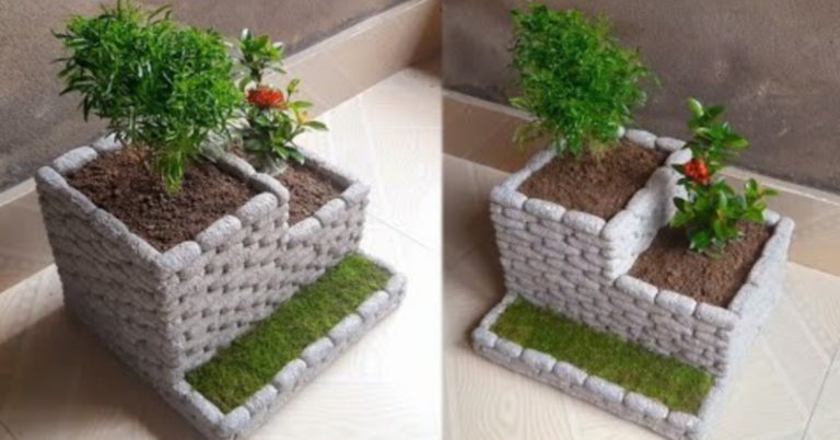 How to make flower pot