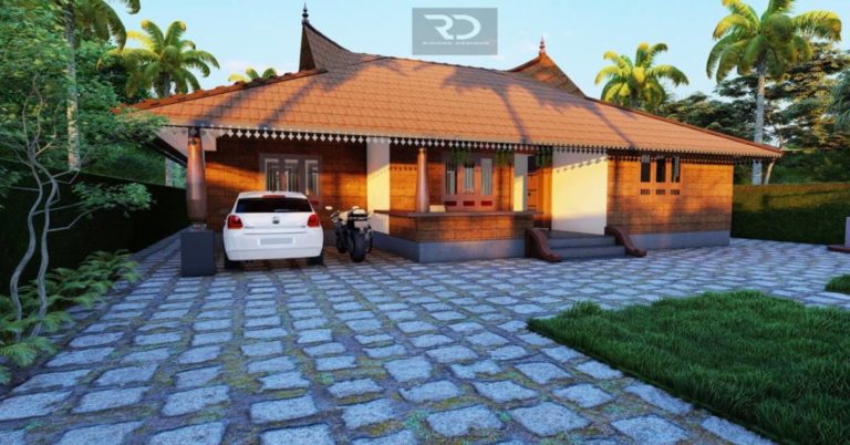 Traditional kerala home design
