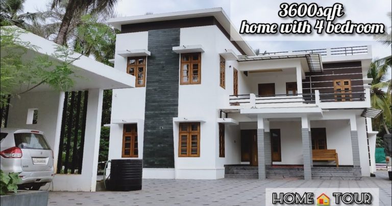 Stylish House Plan For 3600 Square Feet