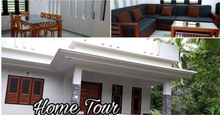 3 bed room 1000sqft Home tour