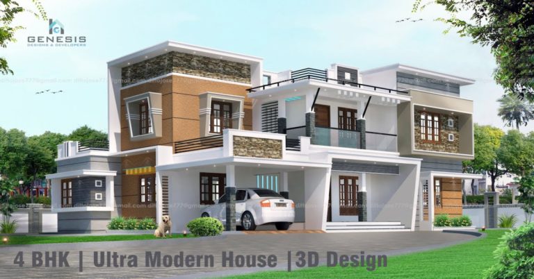 4 BHK  Ultra Modern House  2750 Sqft