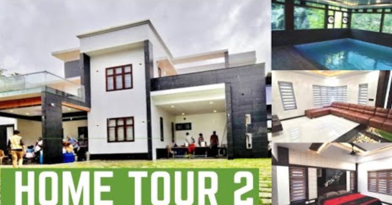 House with swimming pool, waterfall and all amenities