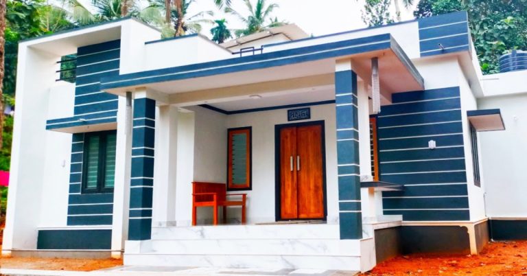 A beautiful simple house of 1000 square feet for Rs 12 lakh